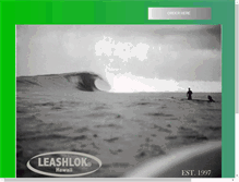 Tablet Screenshot of leashlokhawaii.com
